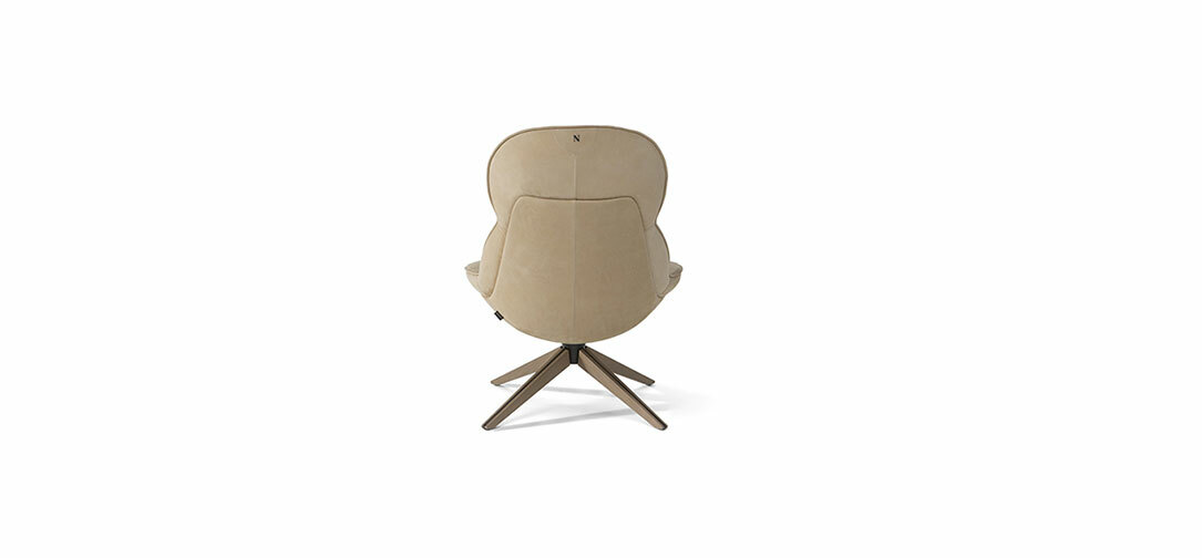Natuzzi Italia Conca Chair Italian Design Interiors
