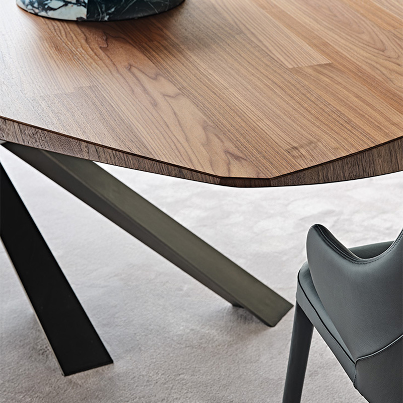 Cattelan Italia Lancer Wood Table Italian Design Interiors