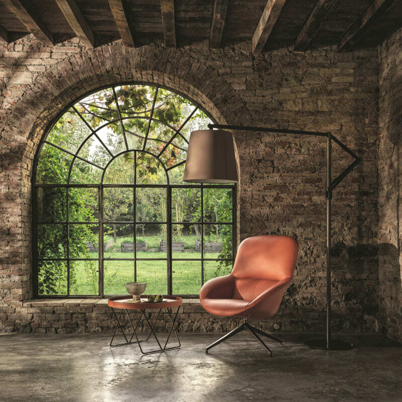 Bontempi Cloe Adjustable Floor Lamp Italian Design Interiors