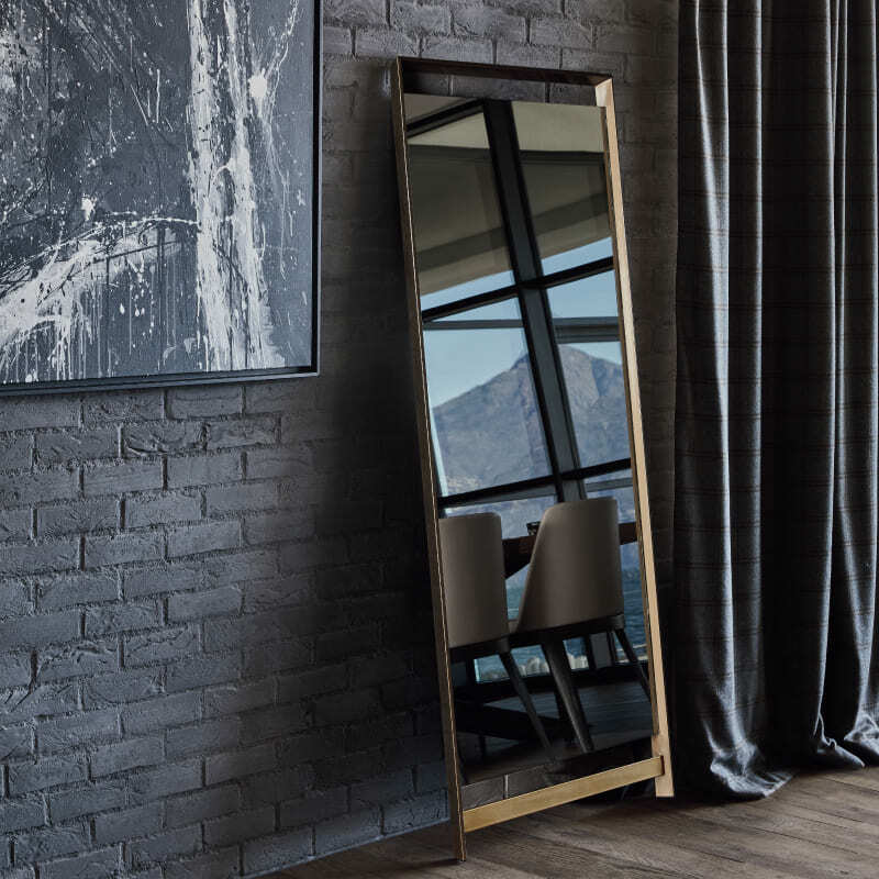 Bontempi King Floor Mirror Italian Design Interiors