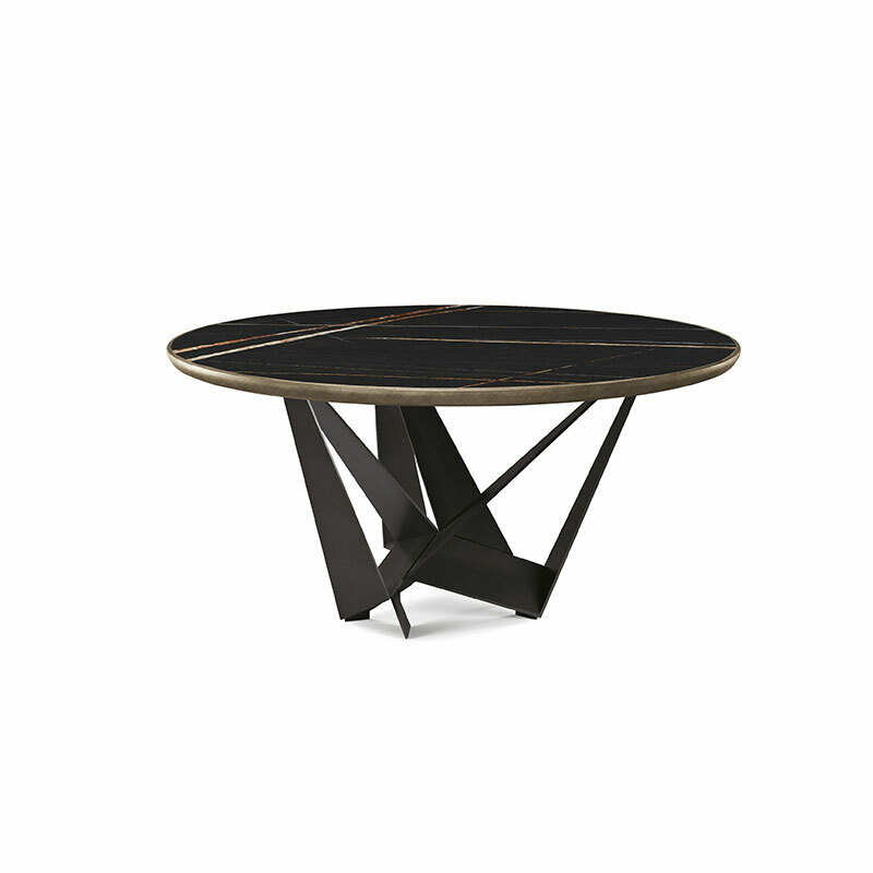 Cattelan Italia Skorpio Keramik Premium Round Table Italian Design Interiors