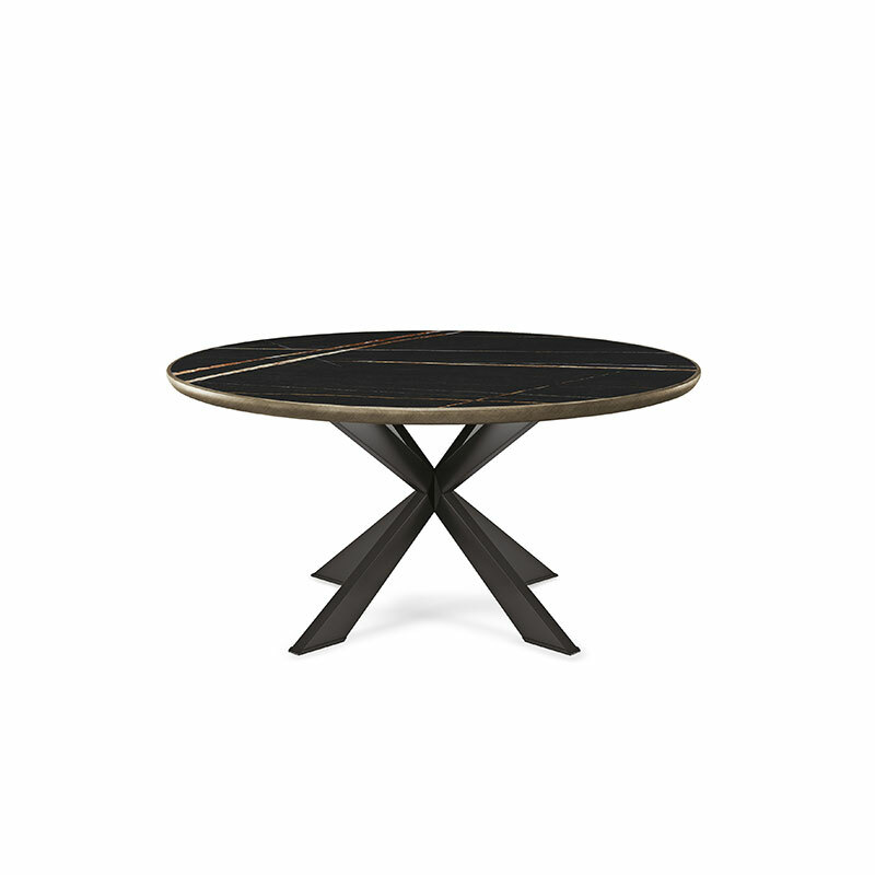 Cattelan Italia Spyder Keramik Premium Round Table Italian Design Interiors