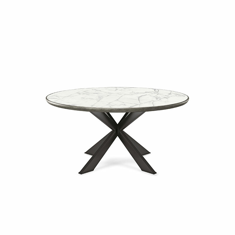 Cattelan Italia Spyder Keramik Premium Round Table Italian Design Interiors
