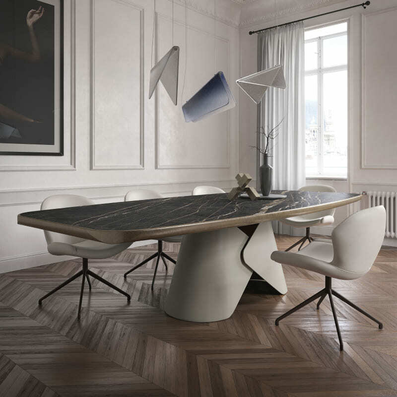 Cattelan Italia Scott Keramik Premium Dining Table Italian Design Interiors