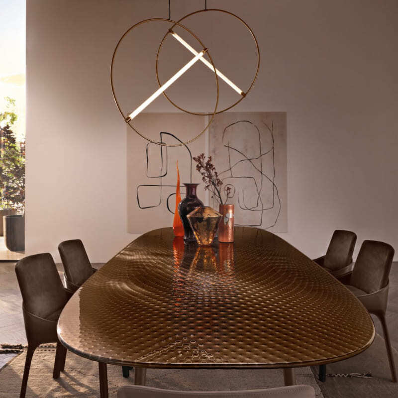 Fiam Coral Beach Dining Table Italian Design Interiors