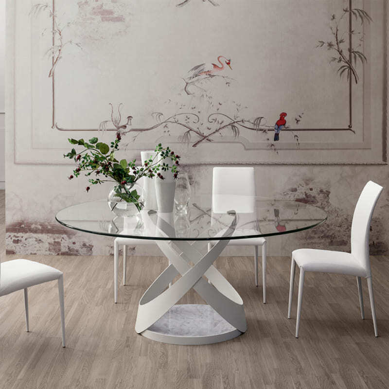 Tonin Casa Capri Dining Table Italian Design Interiors