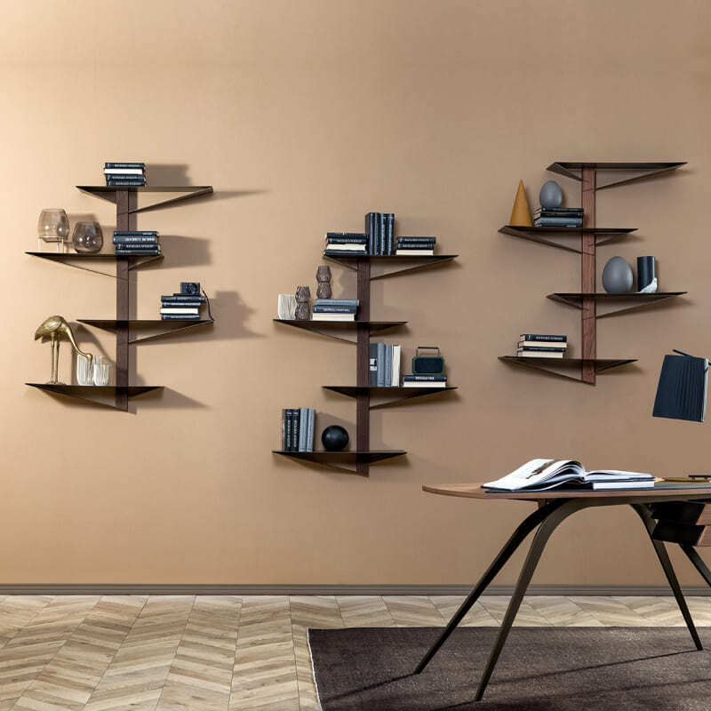 Tonin Casa Albatros Bookcase Italian Design Interiors