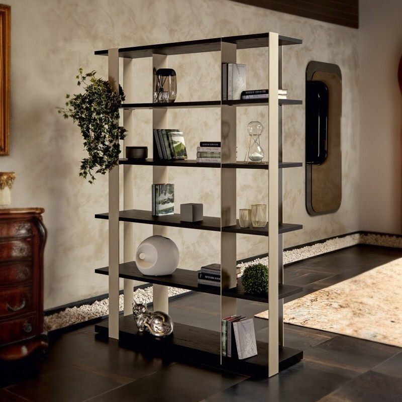 Tonin Casa Sintesi Bookcase Italian Design Interiors