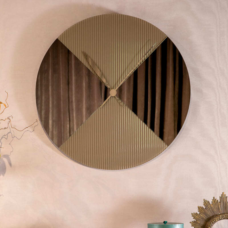 Tonin Casa Era Ora Clock Mirror Italian Design Interiors