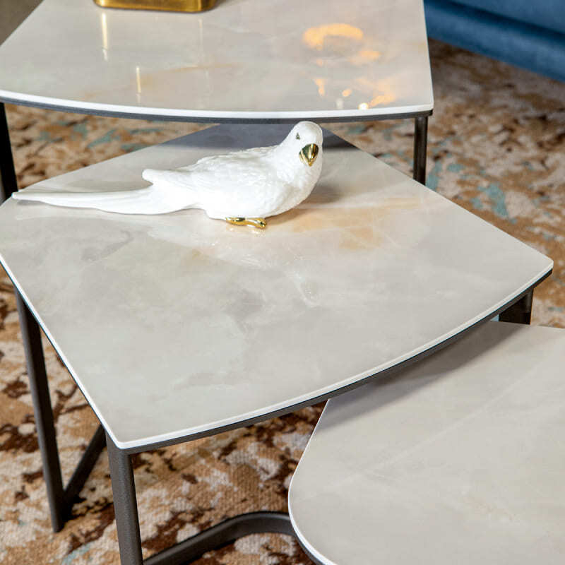 Tonin Casa Rim Side Tables Italian Design Interiors