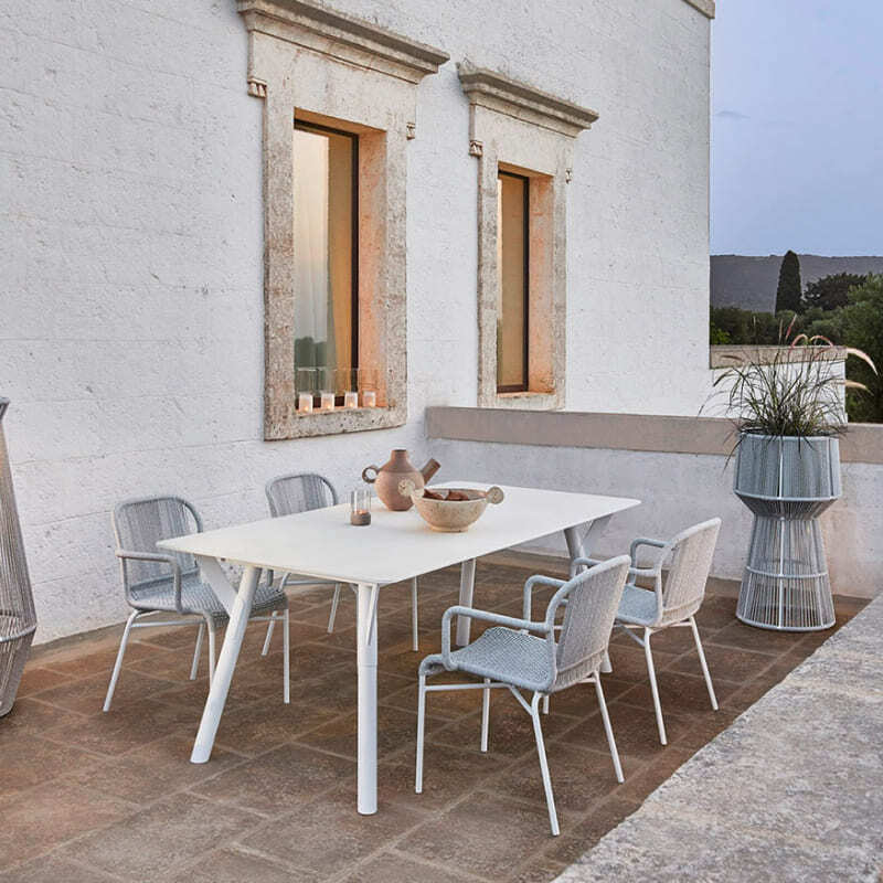 Varaschin Cricket Outdoor Dining Chair Italian Design Interiors