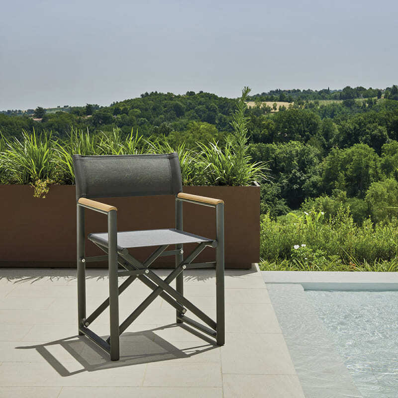 Varaschin Victor Director's Outdoor Chair Italian Design Interiors