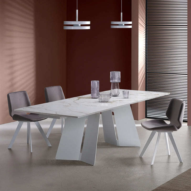 Natisa Coral A Extendable Dining Table Italian Design Interiors