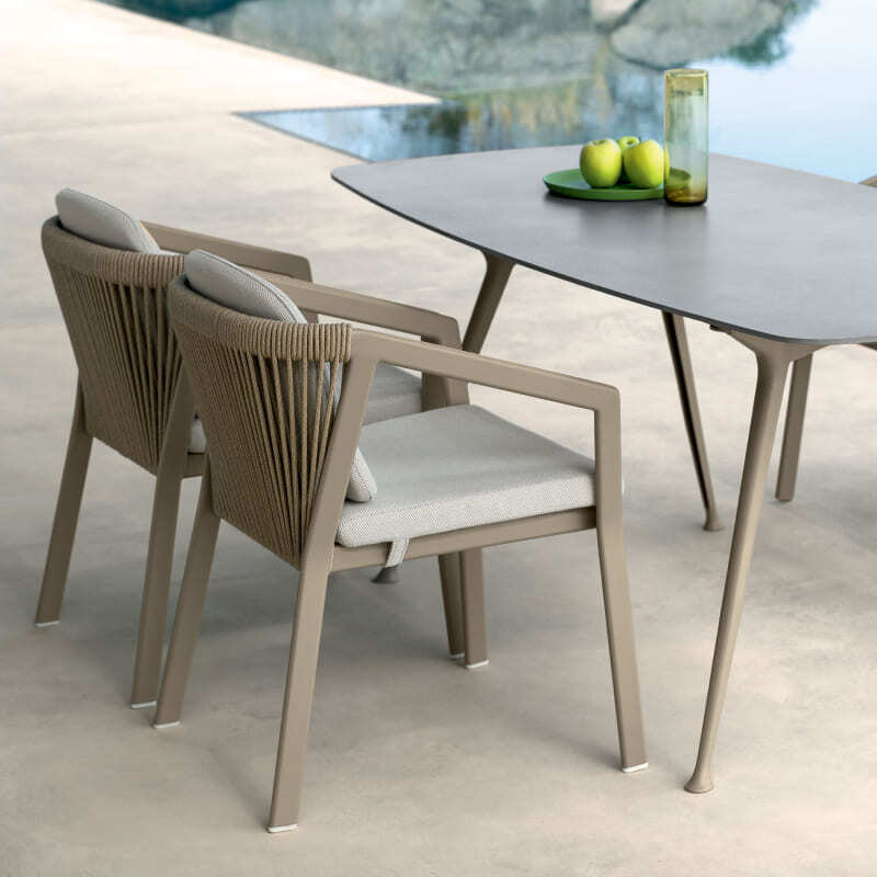 Talenti Nova Outdoor Dining Table Italian Design Interiors
