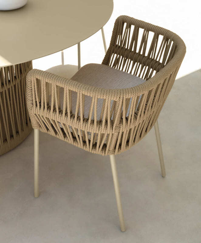 Talenti Cliff Outdoor Dining Chair Italian Design Interiors