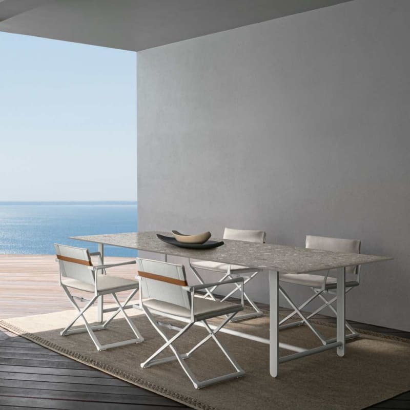 Talenti Riviera Outdoor Director Dining Chair Italian Design Interiors