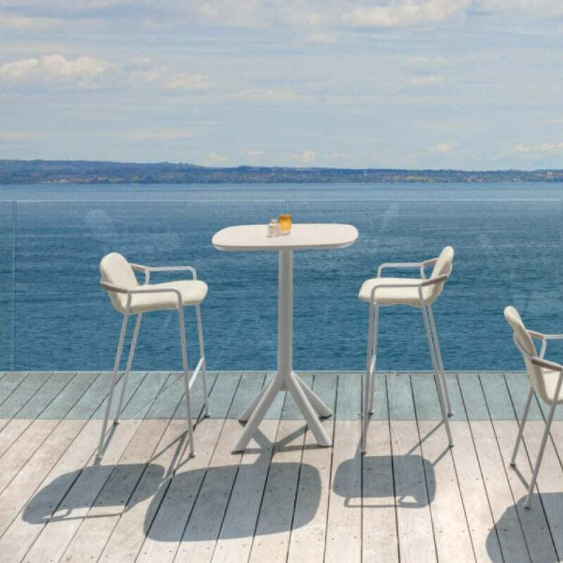 Talenti Coral Outdoor Bar Table Italian Design Interiors