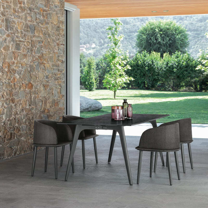 Talenti CleoSoft Alu Outdoor Dining Chair Italian Design Interiors