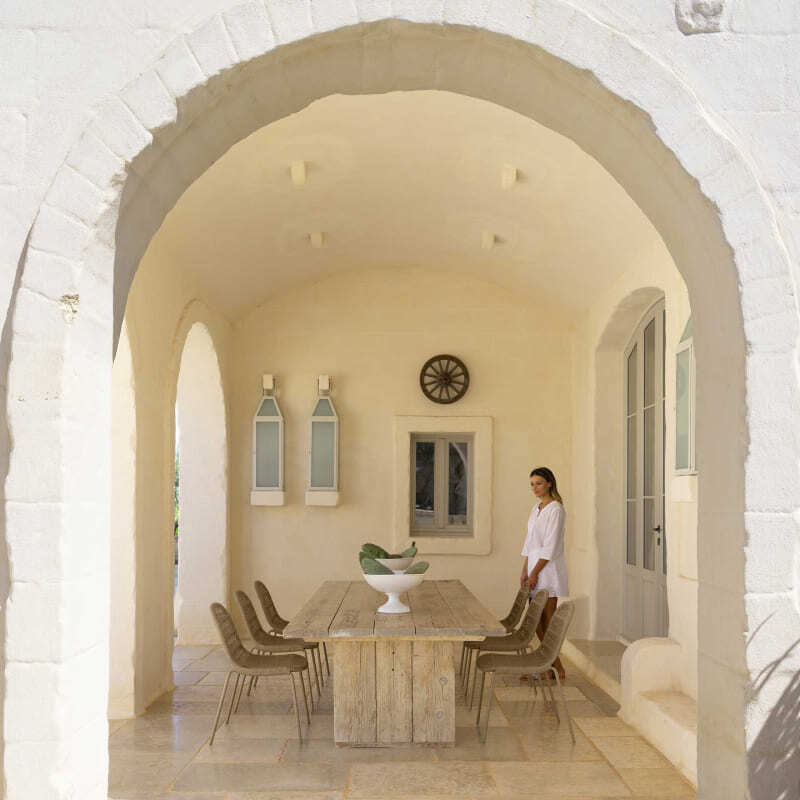 Talenti Panama Outdoor Dining Chair Italian Design Interiors