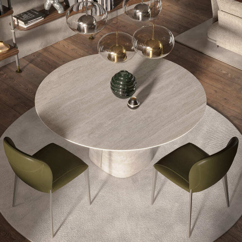 Cattelan Italia Rado Keramic Round Table Italian Design Interiors