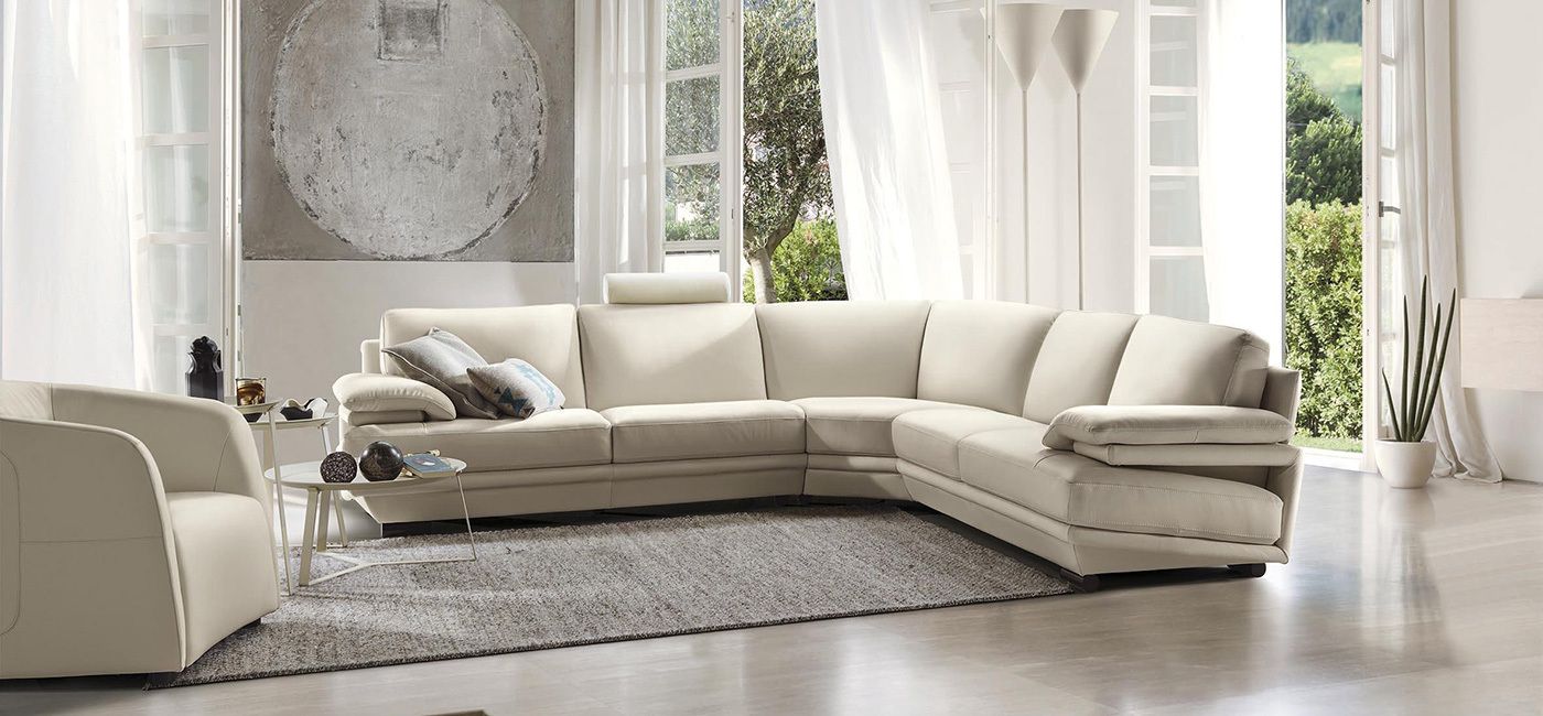 Natuzzi Italia Modern Furniture, Natuzzi Sectional Leather