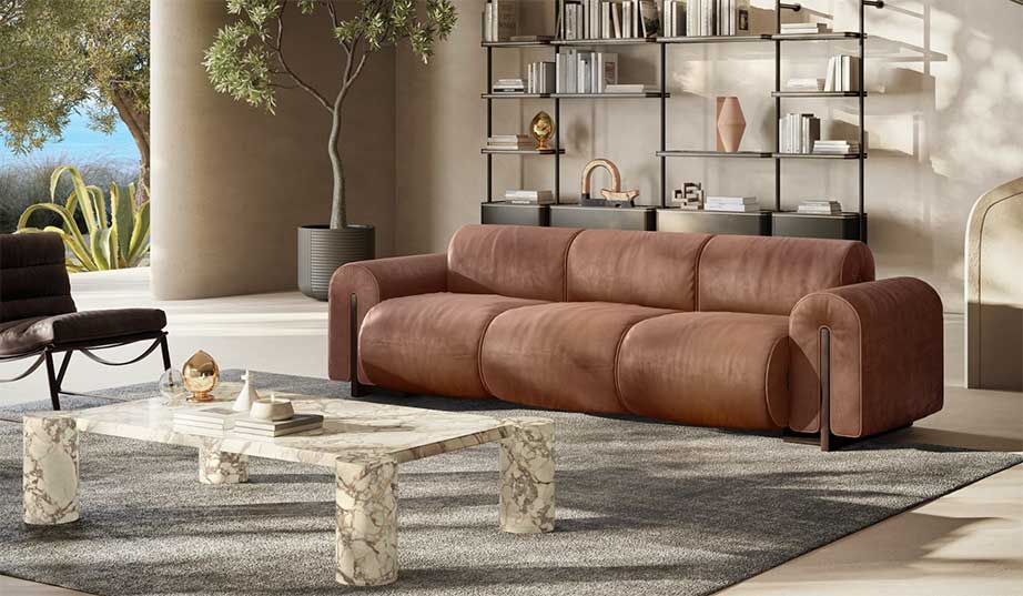 Colle sofa by Natuzzi Italia