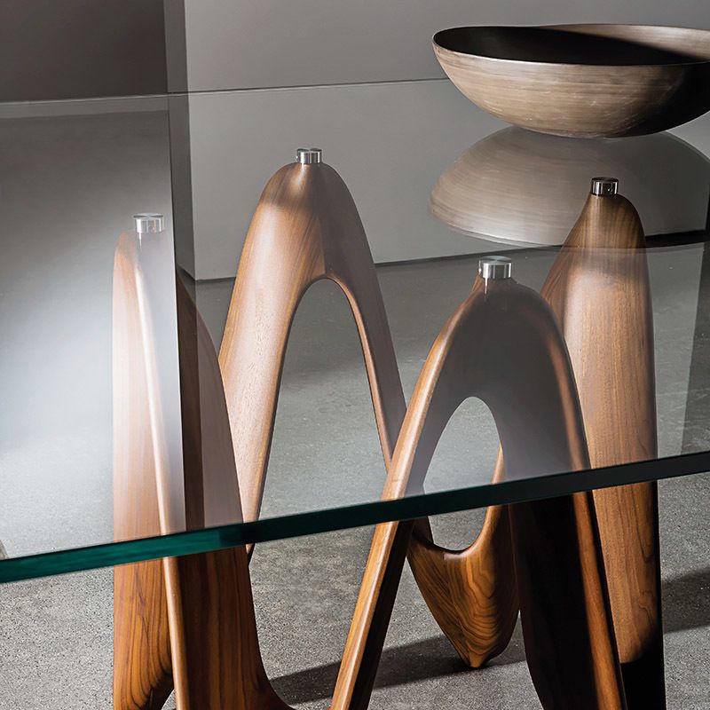 Sovet Lambda Rectangular Table Italian Design Interiors