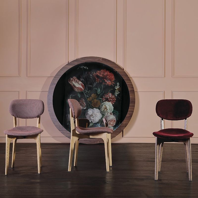 Tonin Casa Bikini Wood Dining Chair Italian Design Interiors