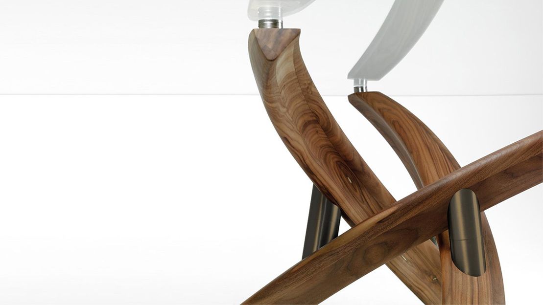 Reflex Fili Derba 72 Wood Table Italian Design Interiors