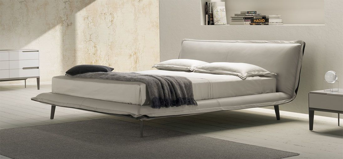 Natuzzi Italia Piuma Bed Italian Design Interiors