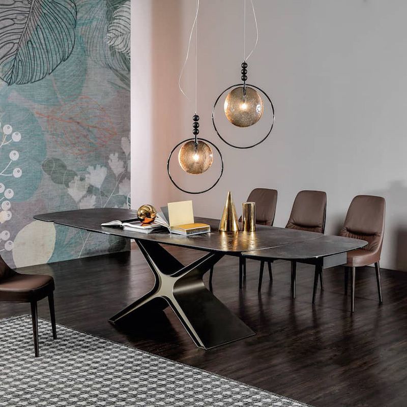 Tonin Casa Calliope Extendable Table Italian Design Interiors