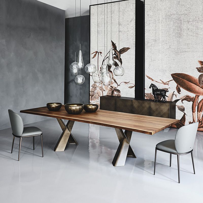 Cattelan Italia Mad Max Wood Table Italian Design Interiors