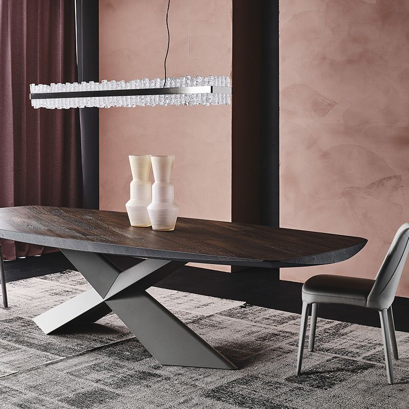 Cattelan Italia Tyron Wood Table Italian Design Interiors