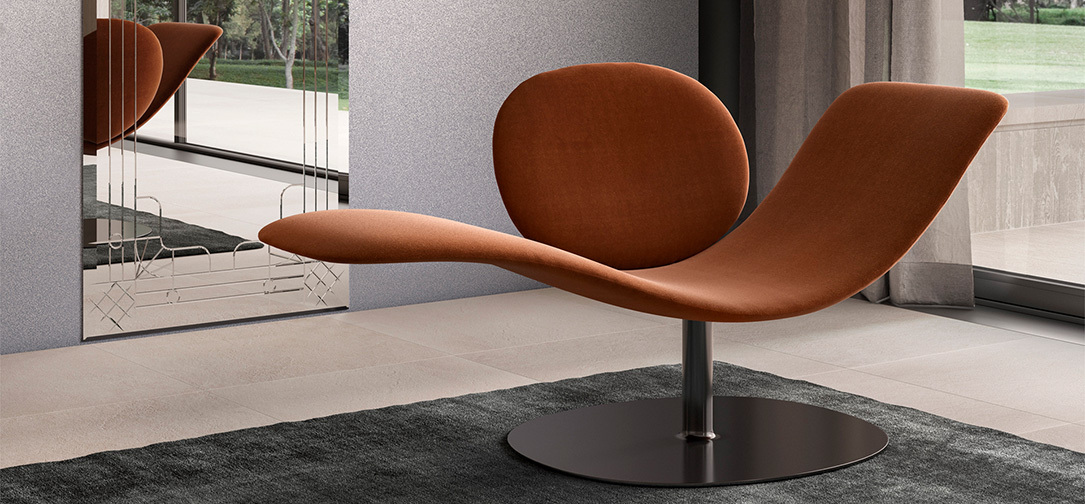 Natuzzi Italia Dove armchair Italian Design Interiors