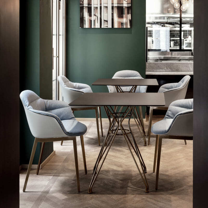 Bontempi Mood Upholstered ML Chair Italian Design Interiors