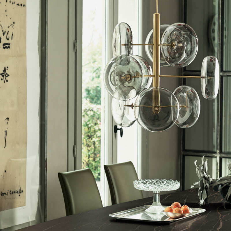 Bontempi Spark Ceiling Lamp Italian Design Interiors