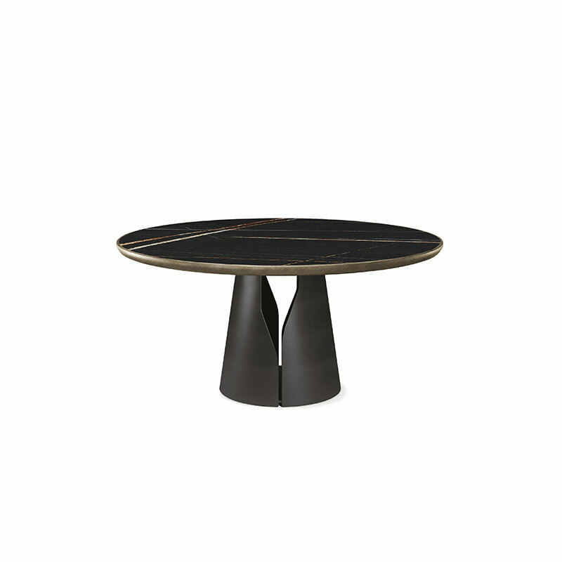 Cattelan Italia Giano Keramik Premium Round Table Italian Design Interiors