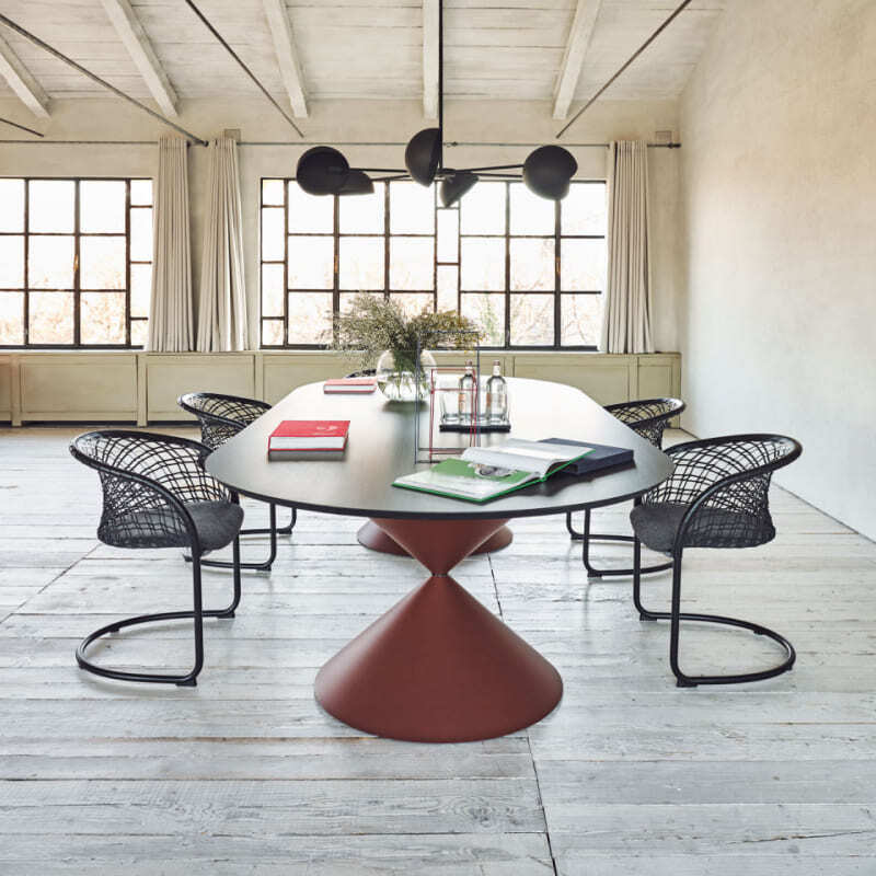 Midj Clessidra Double Table Italian Design Interiors