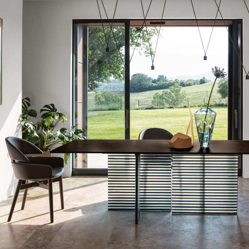 Fiam Big Wave Dining Table Italian Design Interiors