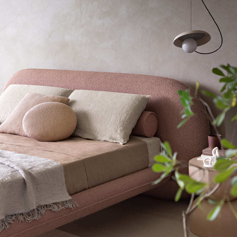 Saba Wabi Bed Italian Design Interiors