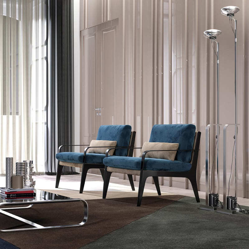 Estro Milano Tweed Chair Italian Design Interiors