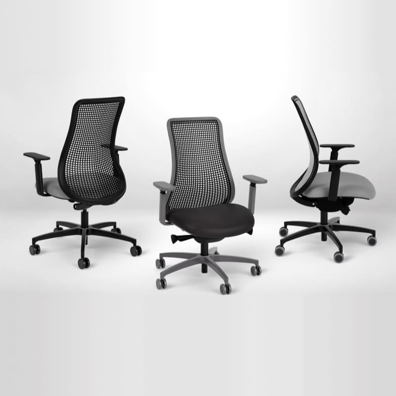Via Seating Gennie Flex Office Chair Italian Design Interiors