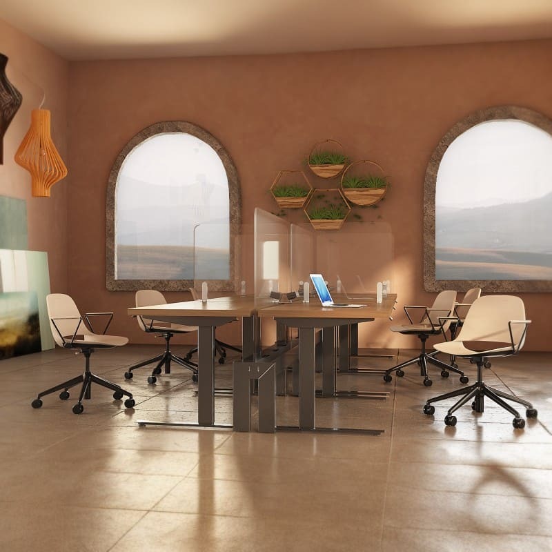 Via Seating Eclipse Light Task Office Chair Italian Design Interiors