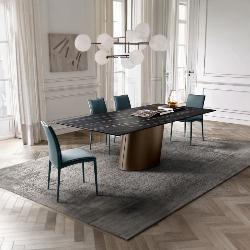 Eforma Dorado Ceramic Dining Table Italian Design Interiors