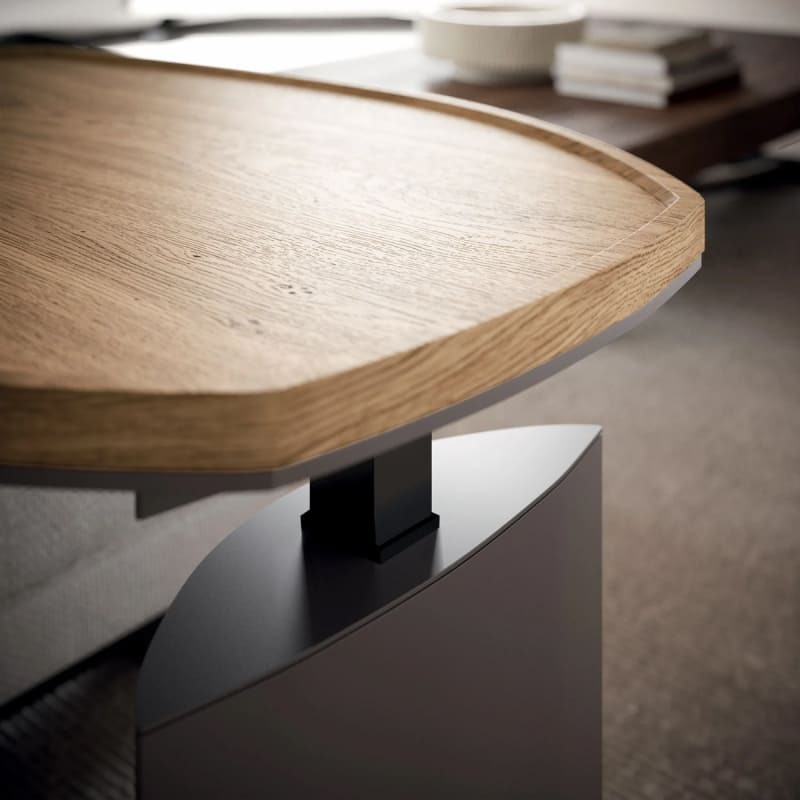Ozzio Zoom Coffee Table With Removable Tray Italian Design Interiors