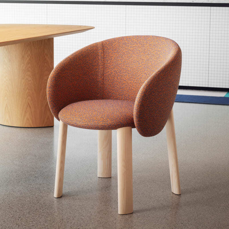 Miniforms Nebula Wood Chair Italian Design Interiors
