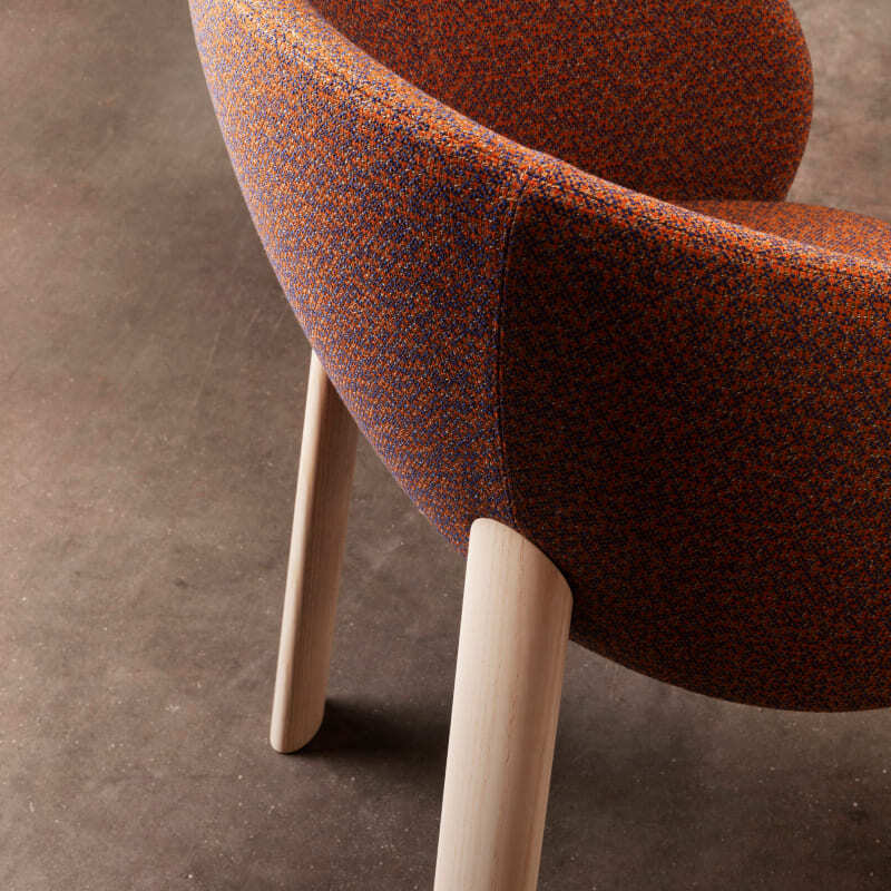 Miniforms Nebula Wood Chair Italian Design Interiors