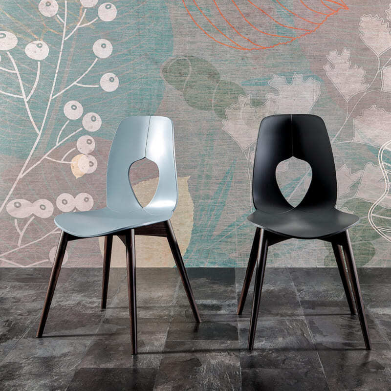 Tonin Casa Hole Dining Chair Italian Design Interiors