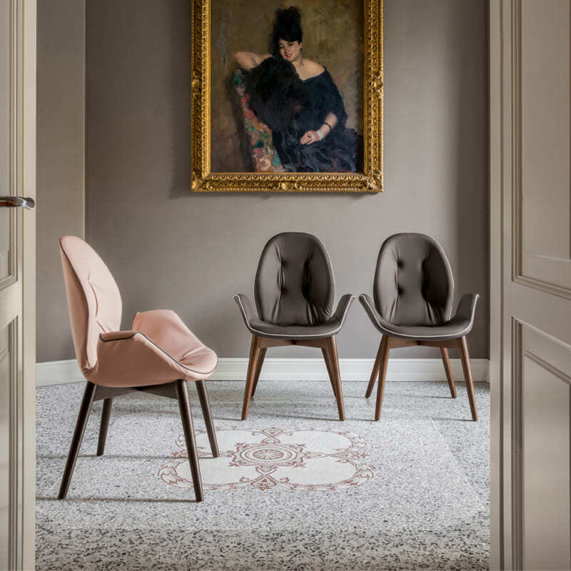 Tonin Casa Sorrento Dining chair Italian Design Interiors