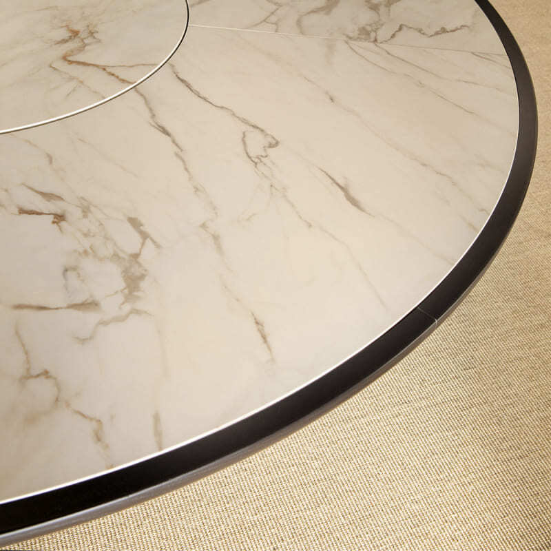 Tonin Casa Luxo Ceramic Dining Table Italian Design Interiors